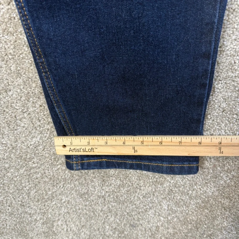 Levis 502 Taper Mens 38x32 Dark Indigo Stretch Denim Jeans 29507-3196 NEW